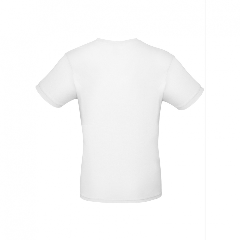 T-shirt, B&C Collection, 100% cotone ring-spun, maniche corte, colore bianco