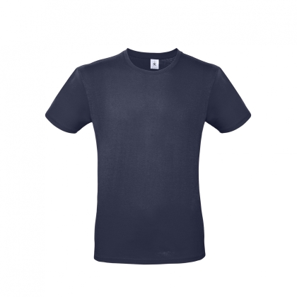 T-shirt, B&C Collection, 100% cotone ring-spun, maniche corte, colore blu