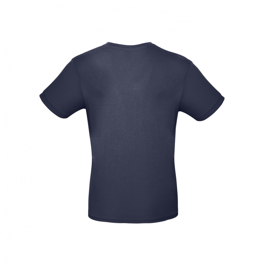 T-shirt, B&C Collection, 100% cotone ring-spun, maniche corte, colore blu