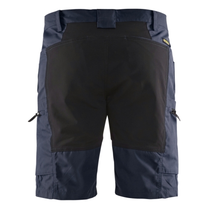 Bermuda, Blaklader, Service Stretch, Inserti stretch, colore blu, tessuto leggero e resistente