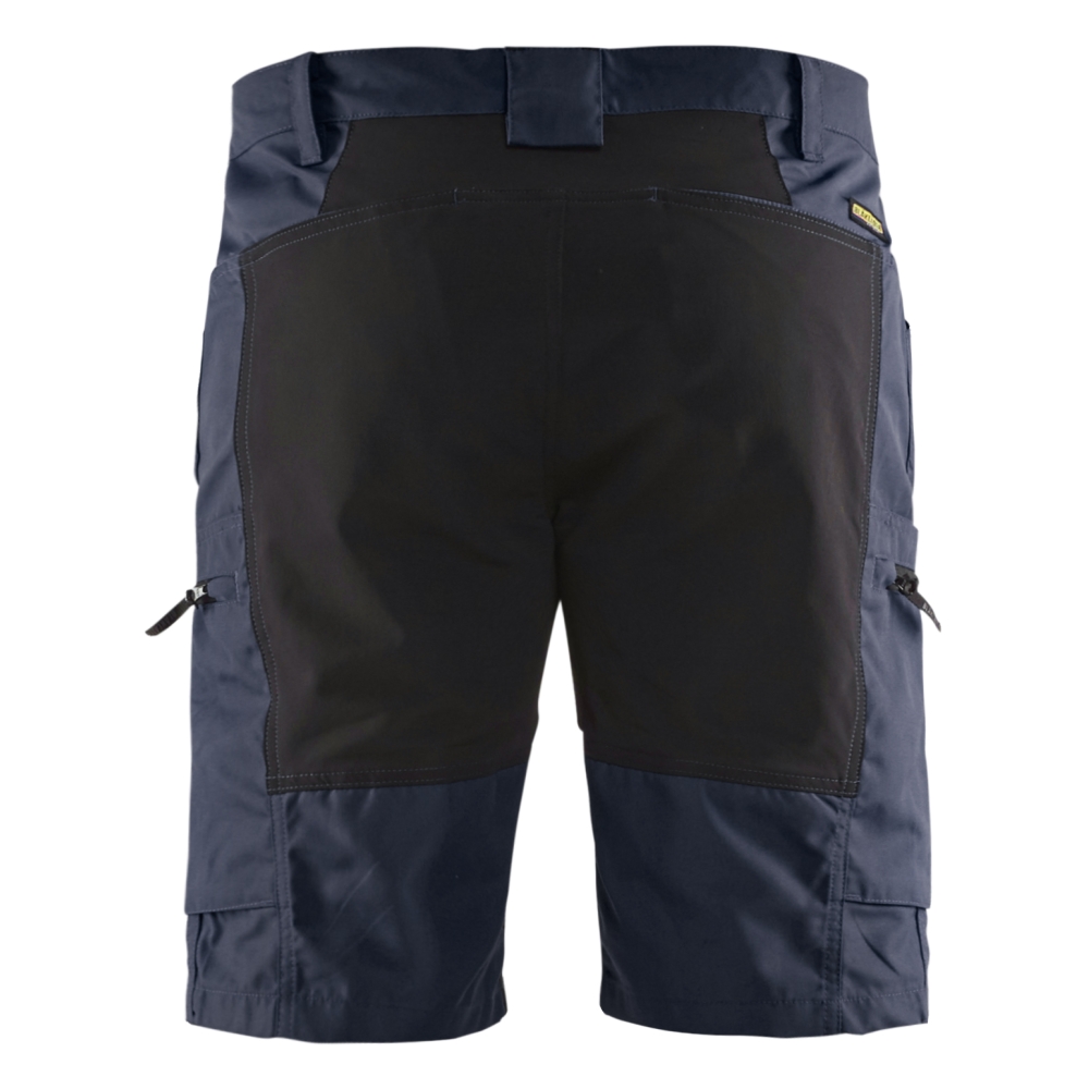 Bermuda, Blaklader, Service Stretch, Inserti stretch, colore blu, tessuto leggero e resistente