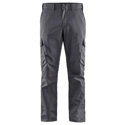 Pantalone, Blaklader, Industria Stretch, colore grigio, con inserti riflettenti, anti-graffio, tasce con zip