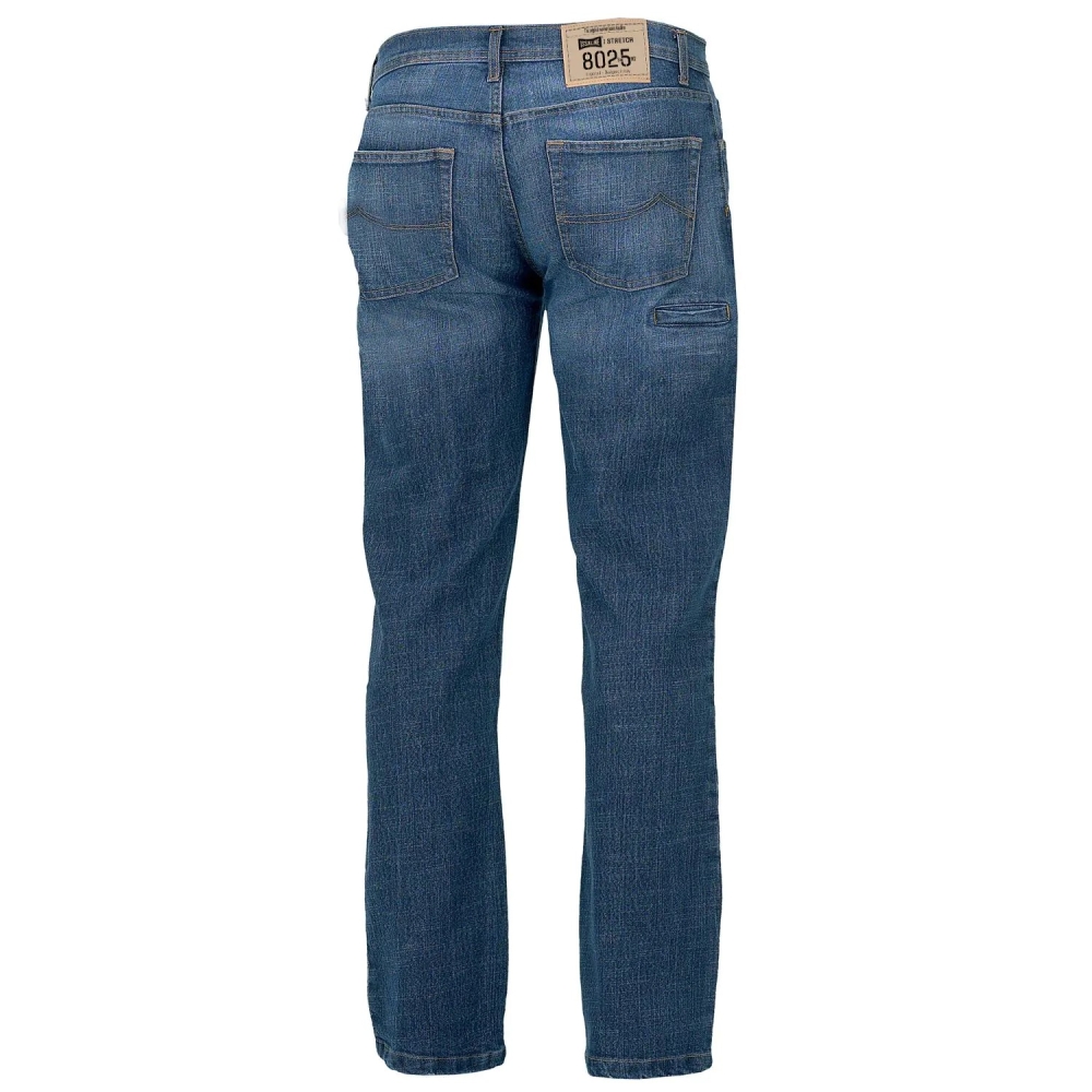 Jeans, ISSA, Stretch Jest, 8025B, colore jeans, Cotone elasticizzato dietro