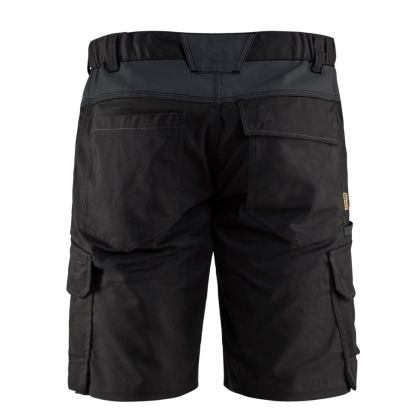 Bermuda, Blaklader, Industria Stretch, colore nero, Tessuto stretch 2-vie, anti-graffio