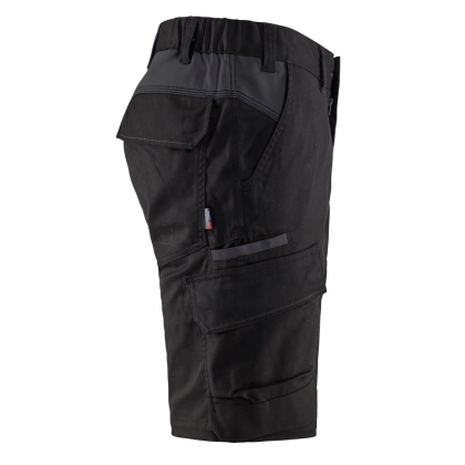 Bermuda, Blaklader, Industria Stretch, colore nero, Tessuto stretch 2-vie, anti-graffio