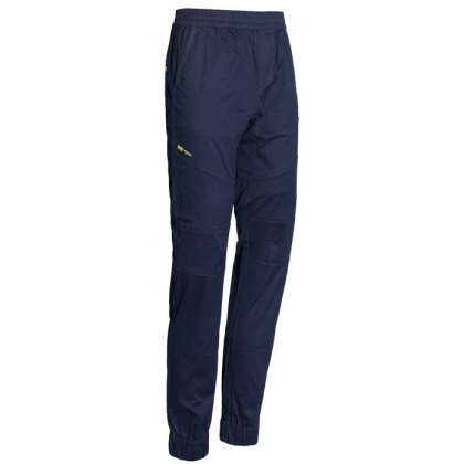 Pantalone, ISSA, Peaky Stretch, 8016B, colore blu, Cotone, 4 tasche, elastico in vita