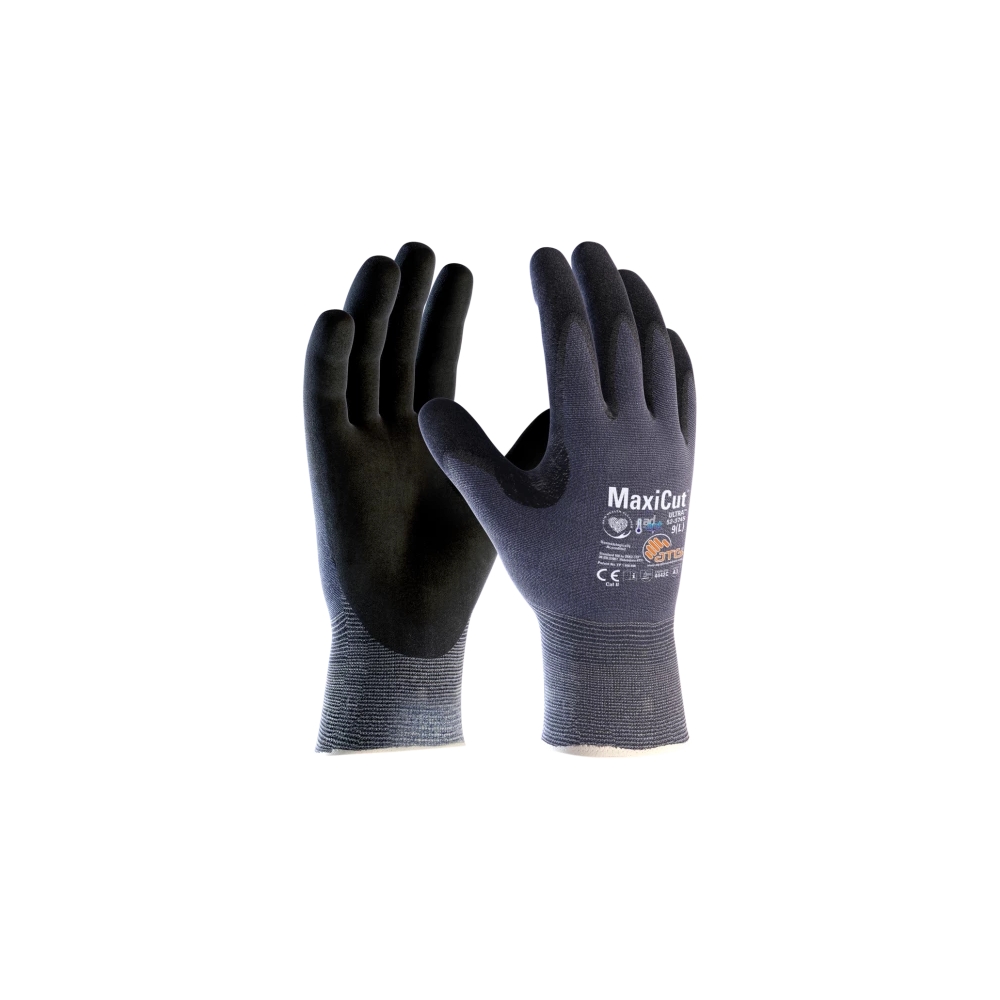 Guanto, ATG, Maxicut Ultra, 52-3745, colore grigio, spalmatura colore nero