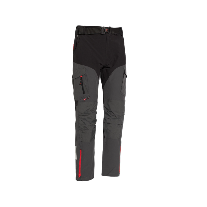 Pantalone ISSA Wise 9060B, colore grigio, Tessuto elasticizzato 4 way, quattro stagioni
