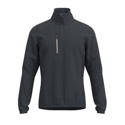 Felpa tecnica JRC linea Frontier, colore: blu, tessuto waffle.