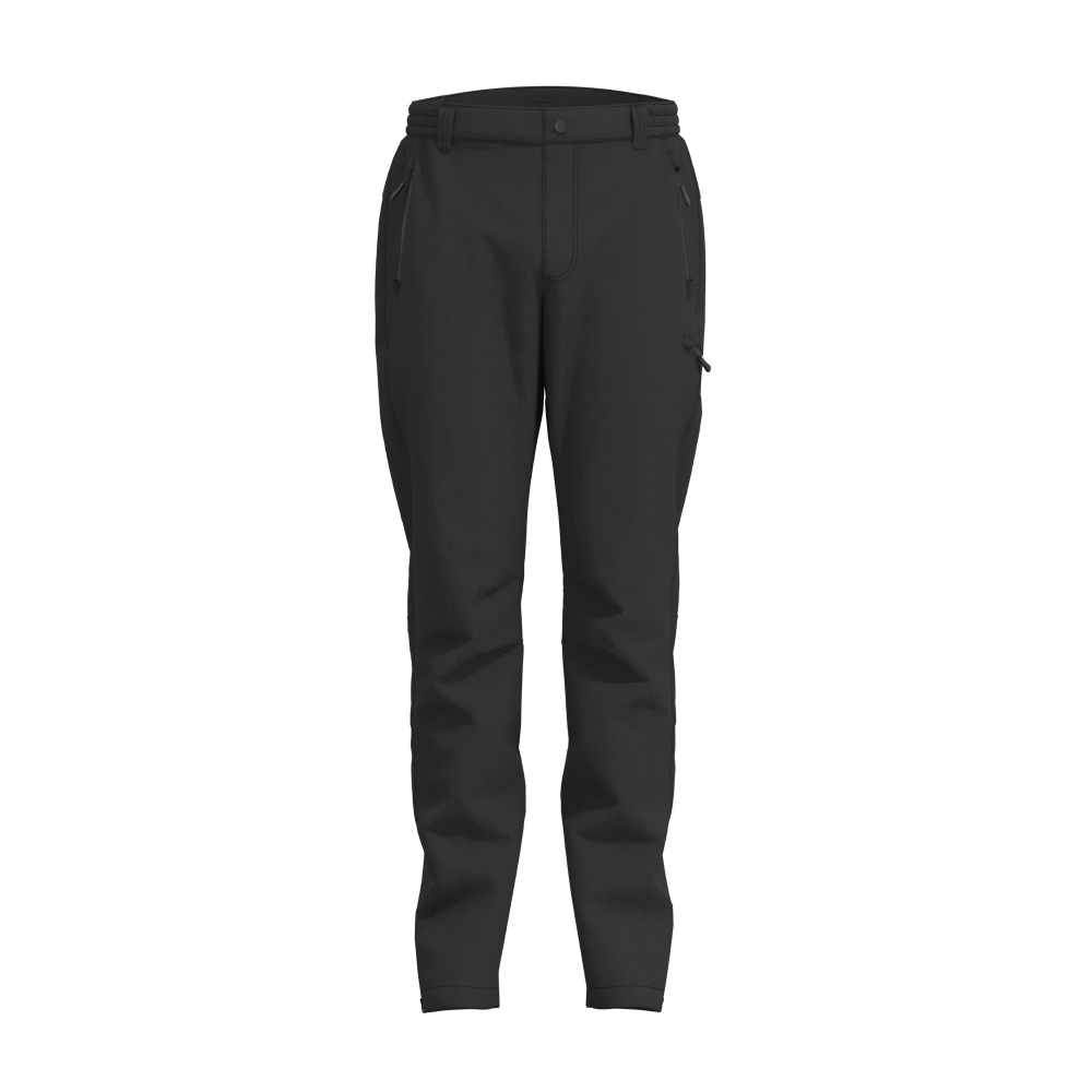 Pantalone tecnico Pampeago JRC,  colore: nero, pantalone  monoelastico con trattamento idrorepellente e interno garzato.