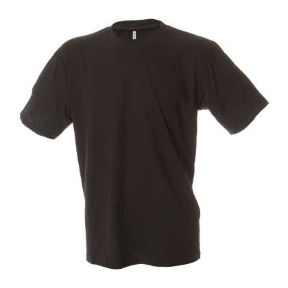 T-Shirt Argentina Man cotone JMC, nero, cotone pettinato 100%.