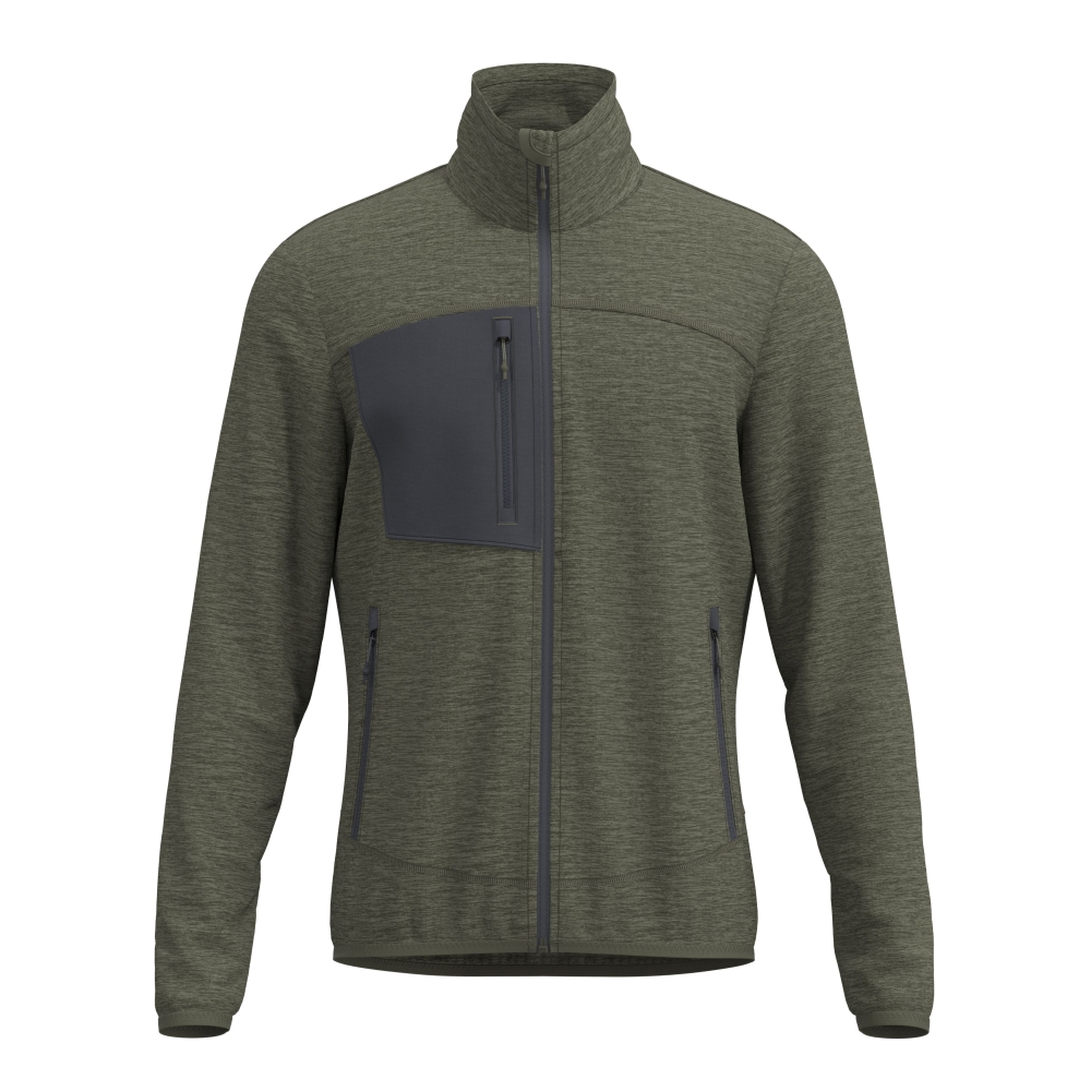 Pile Pila Man JRC, colore: verde, 95% poliestere  e 5% elastan.