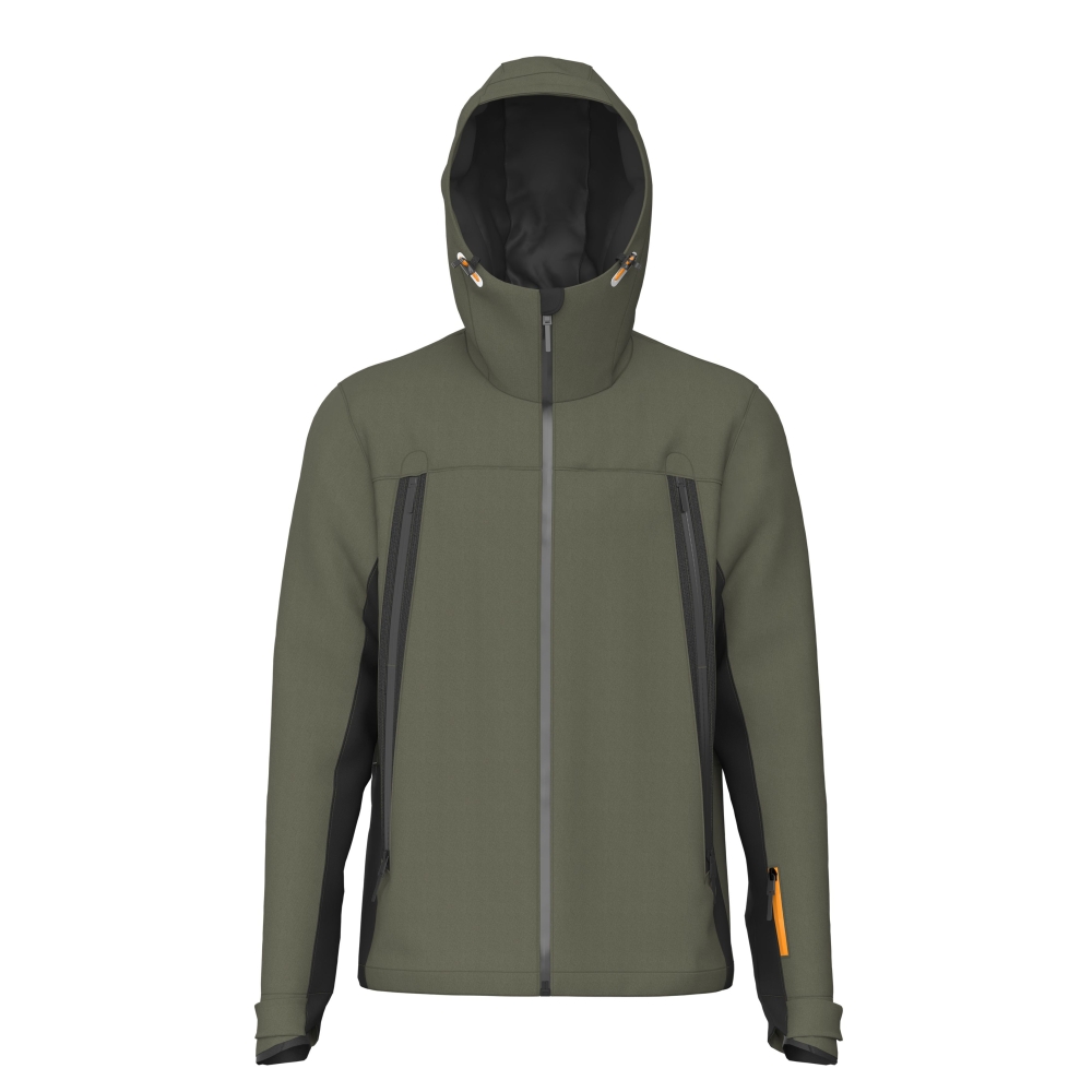 Giubbotto Gran Paradiso JRC, colore: verde ,92% nylon, 8% elastan.