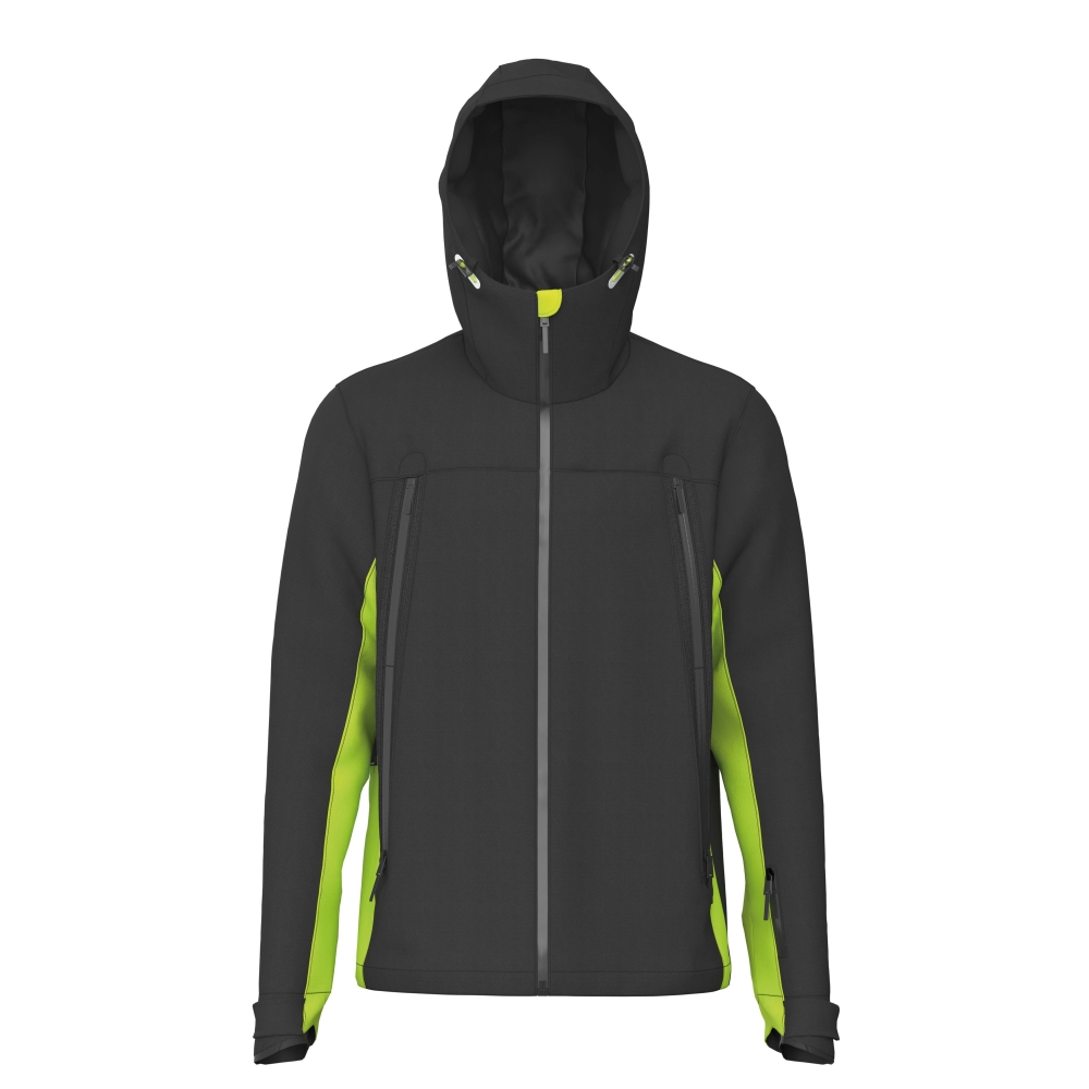 Giubbotto Gran Paradiso JRC, colore: nero ,92% nylon, 8% elastan.