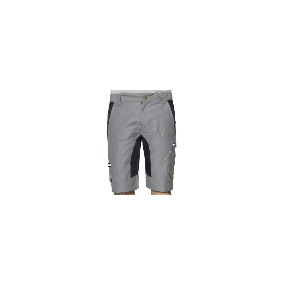Bermuda prfofessionali realizzati con tessuto tecnico Flexard di colore grigio.