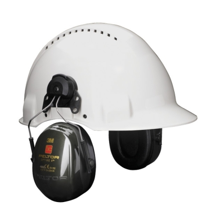 Cuffie auricolari 3M, H520P3E-410-GQ-01, PELTOR, coore nero, cuffie per attacco per elmetto