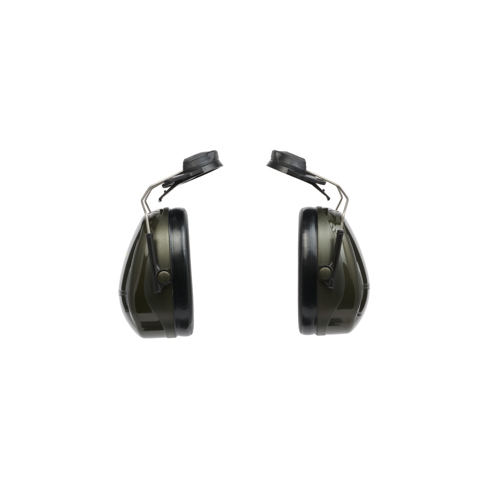 Cuffie auricolari 3M, H520P3E-410-GQ-01, PELTOR, coore nero, cuffie per attacco per elmetto