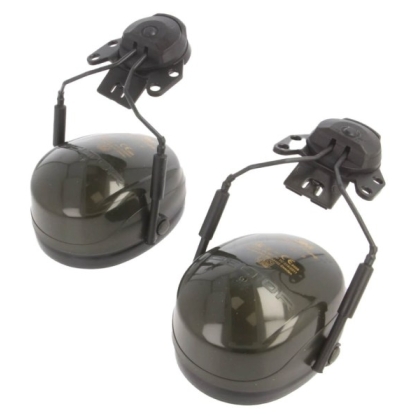 Cuffie auricolari 3M, H520P3E-410-GQ-01, PELTOR, coore nero, cuffie per attacco per elmetto