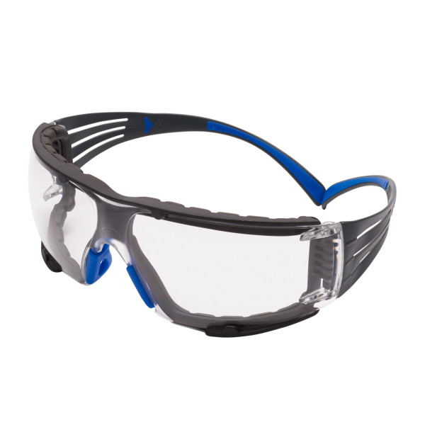 3M™ SF401SGAF-BLU-F-EU SecureFit™ 400 Occhiali lenti trasparenti + schiuma