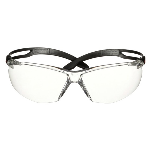 [3MSF501ASPBLK] 3M™ SF501ASP-BLK-EU SecureFit™ 500 Occhiali lenti trasparenti